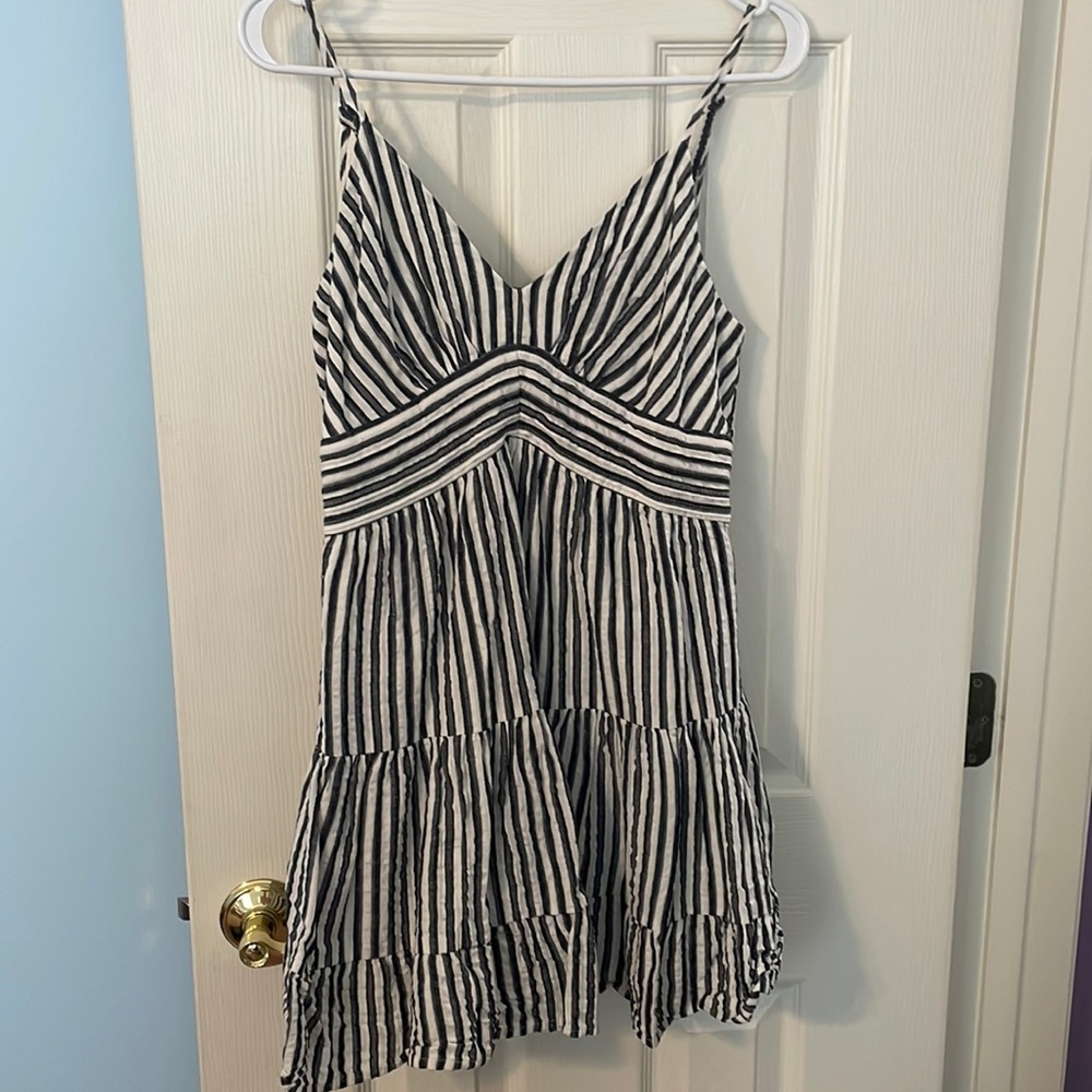 American eagle striped dress.